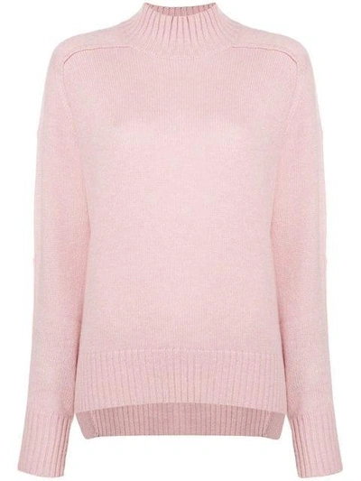Allude Turtle Neck Jumper - 粉色 In Pink