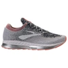 BROOKS BROOKS WOMEN'S BEDLAM RUNNING SHOES IN GREY SIZE 8.0 KNIT,2382372