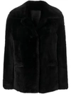 SYLVIE SCHIMMEL SYLVIE SCHIMMEL LOLITA TEDDY COAT - BLACK