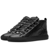 BALENCIAGA Balenciaga Arena Leather High Sneaker,535429-WAD40-100021