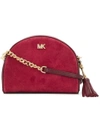 MICHAEL MICHAEL KORS LOGO ZIPPED CROSSBODY BAG