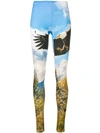 R13 EAGLE PRINT LEGGINGS