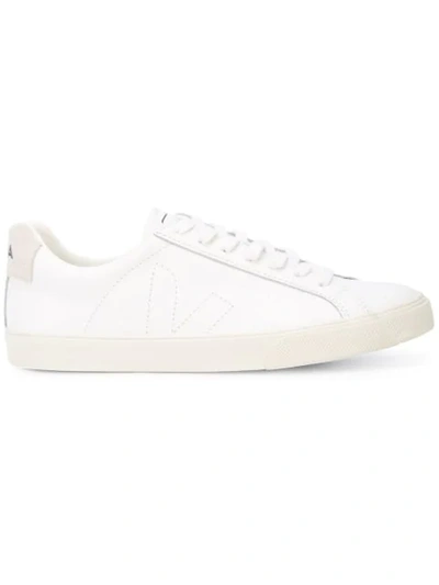 Veja Esplar Low-top Leather Sneakers In White