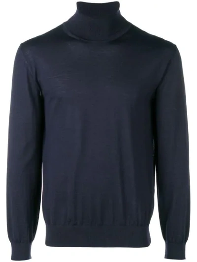 Z Zegna Perfectly Fitted Sweater In Blue