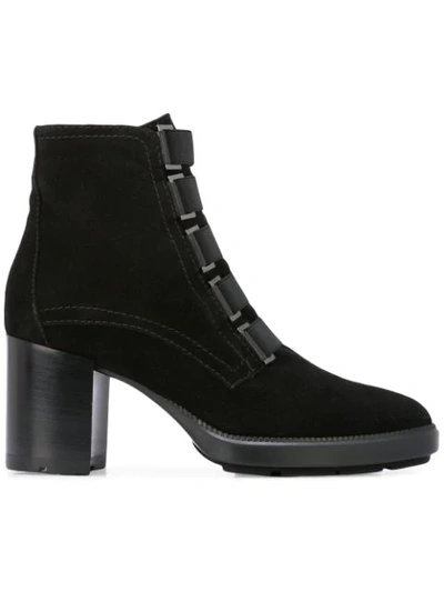 Aquatalia Indira Weatherproof 80mm Boots - 黑色 In Black