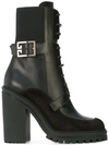 GIVENCHY HIGH-HEEL COMBAT BOOTS