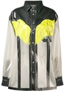 MAISON MARGIELA SHEER WESTERN SHIRT