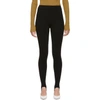 VICTORIA BECKHAM VICTORIA BECKHAM BLACK STIRRUP LEGGINGS