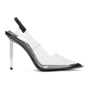 ALEXANDER WANG ALEXANDER WANG TRANSPARENT PVC MARLOW HEELS