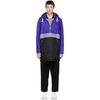 BURBERRY BURBERRY BLUE LAKEBRIDGE HOODED JACKET