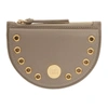SEE BY CHLOÉ SEE BY CHLOE GREY KRISS COIN POUCH