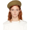 MAISON MICHEL MAISON MICHEL TAN NEW BONNIE BERET