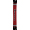 VERSACE VERSACE RED AND BLACK LOGO SCARF