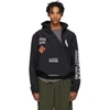OFF-WHITE OFF-WHITE BLACK AND WHITE GORE-TEX® HOODED JACKET