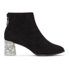 SOPHIA WEBSTER SOPHIA WEBSTER BLACK STELLA ANKLE BOOTS