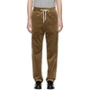 BAND OF OUTSIDERS BAND OF OUTSIDERS BEIGE VINTAGE CORDUROY TROUSERS