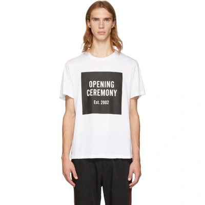 Opening Ceremony Logo T恤 - 白色 In White