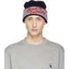 BAND OF OUTSIDERS BAND OF OUTSIDERS NAVY ALPINE BAND BEANIE