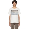 EDITIONS MR EDITIONS M.R WHITE PARIS PRINTED OVERSIZED T-SHIRT