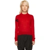 ALYX 1017 ALYX 9SM RED MOHAIR JUDY SWEATER