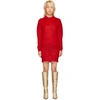 ALYX 1017 ALYX 9SM RED MOHAIR STEVIE DRESS