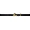 GUCCI GUCCI BLACK GG BELT