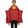 JUNYA WATANABE JUNYA WATANABE RED DOWN OVERSIZED PUFFER JACKET