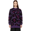 MARC JACOBS Purpe Knit Tunic Sweater