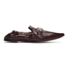 CHLOÉ Burgundy Reese Loafers