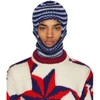 CALVIN KLEIN 205W39NYC CALVIN KLEIN 205W39NYC NAVY AND BLUE STRIPE BALACLAVA