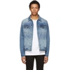 FRAME FRAME BLUE DENIM LHOMME JACKET