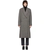 Stella Mccartney Oversized Herringbone Wool Coat In 1000 Black