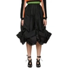 JW ANDERSON JW ANDERSON BLACK BALLOON SKIRT