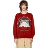 GUCCI RED PARAMOUNT PICTURES® EDITION SEQUIN SWEATSHIRT
