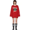 Undercover Total Youth Oversized Sweatshirt In Red
