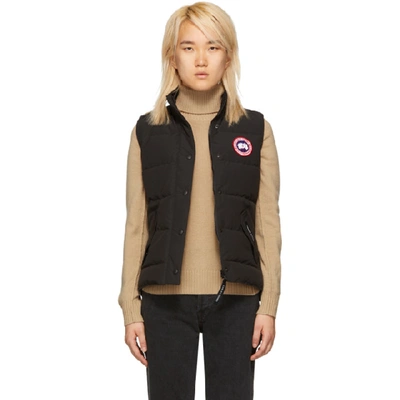 Canada Goose Black Nylon Freestyle Vest