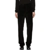 JOSEPH JOSEPH BLACK JUMBO ERNEST CORDUROY TROUSERS