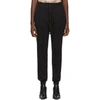 HAIDER ACKERMANN HAIDER ACKERMANN BLACK LAMIUM LOUNGE PANTS