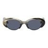 BLYSZAK BLYSZAK BROWN ALEX EAGLE EDITION COLLECTION X SUNGLASSES