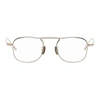 YUICHI TOYAMA YUICHI TOYAMA GOLD AND GREY WALTER GLASSES