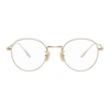 YUICHI TOYAMA YUICHI TOYAMA GOLD PAUL GLASSES