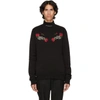 JOHNLAWRENCESULLIVAN JOHNLAWRENCESULLIVAN BLACK EMBROIDERED SWEATER