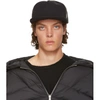 RICK OWENS DRKSHDW RICK OWENS DRKSHDW BLACK MURRAY FLAT BRIM CAP