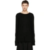 YOHJI YAMAMOTO YOHJI YAMAMOTO BLACK COLLAR T-SHIRT