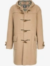BURBERRY BURBERRY VINTAGE SPECIALITY DUFFLE COAT - BROWN