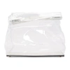 SIMON MILLER Transparent Large Vinyl Lunch Bag 30 Clutch