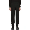 FENDI FENDI BLACK FOREVER FENDI TAPE LOUNGE PANTS