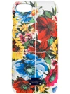 DOLCE & GABBANA Dolce & Gabbana iPhone 7 Floral Print Phone Case - Farfetch