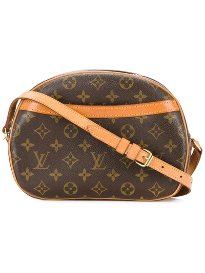 Pre-owned Louis Vuitton Vintage Blois Monogram Shoulder Bag - Brown
