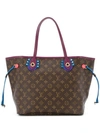 LOUIS VUITTON LOUIS VUITTON PRE-OWNED NEVERFULL MM TOTE - BROWN
